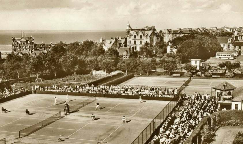 Scottish Hardcourt Championship, Kinburn Park, 1955